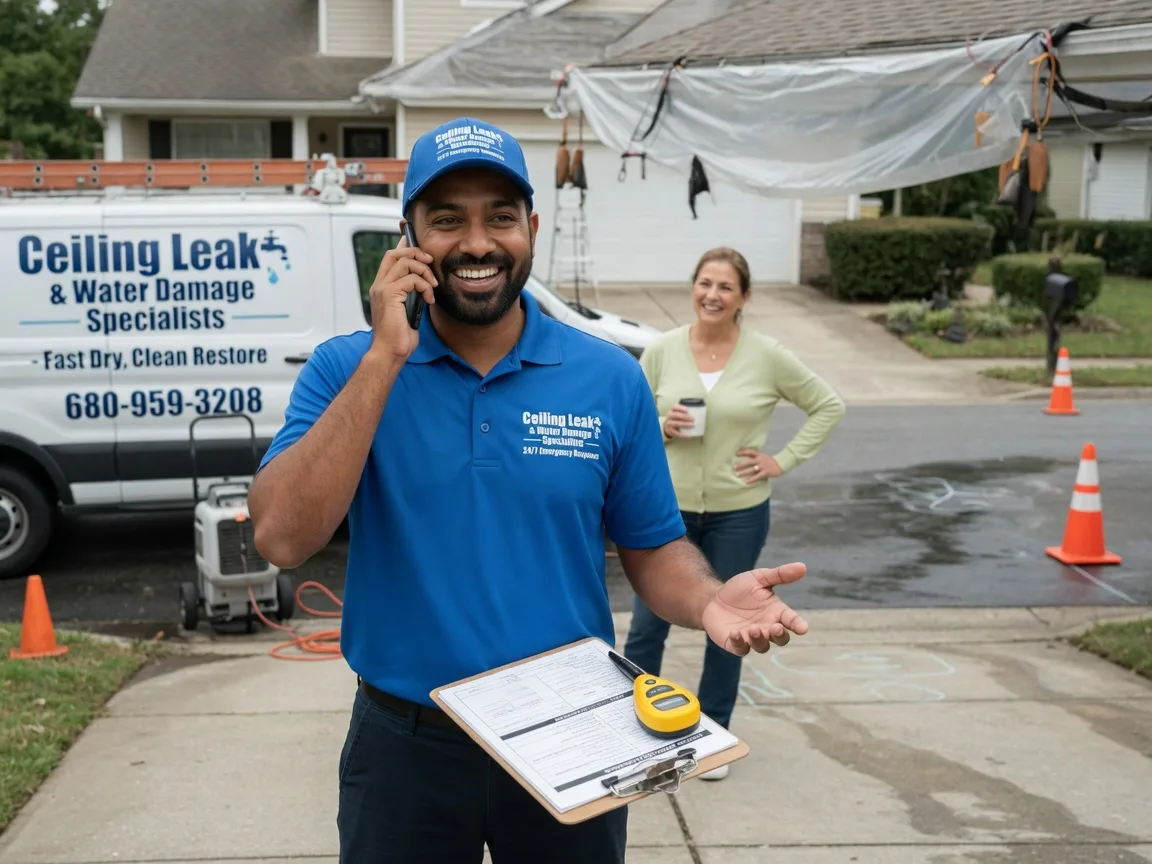 Ceiling Leak Cleanup Petaca, NM FAQs